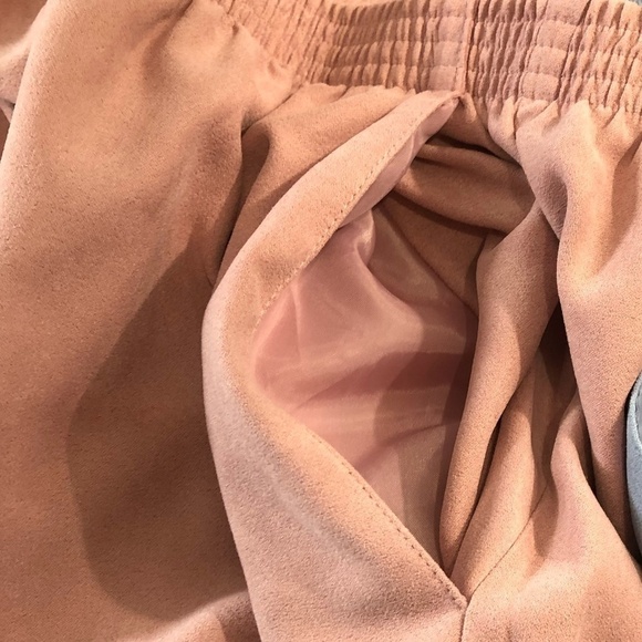 ALFRED DUNNER Pants(2) Women's Size 12 Pink Blue High Waist Faux Suede Pull-On - Picture 8 of 16